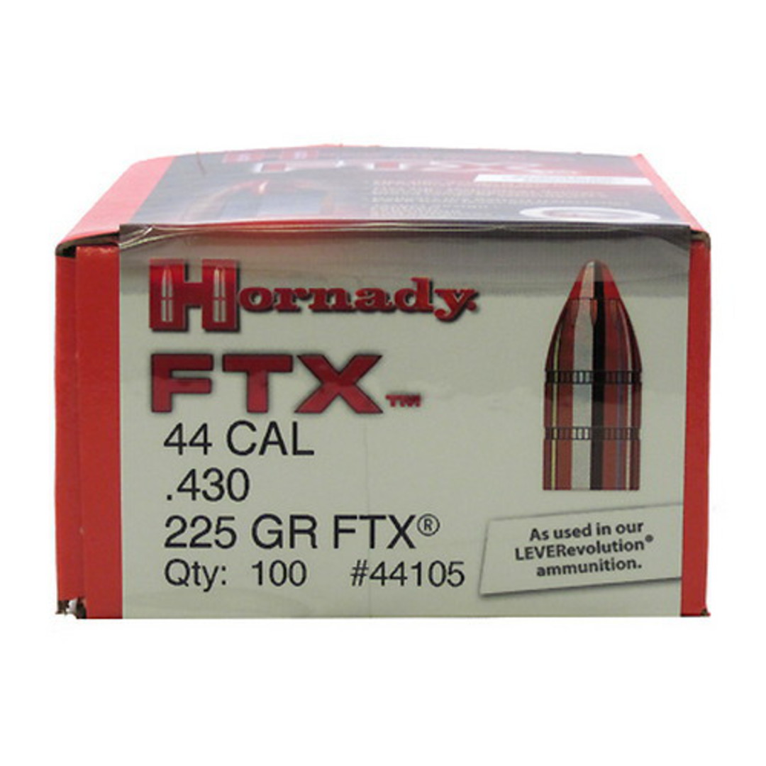 Hornady 44 Cal .430 225 gr FTX® 44105 Box of 100 image 1